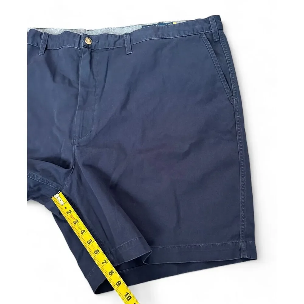NWT Polo Ralph Lauren Shorts Mens Navy Blue Chino Classic Fit 8